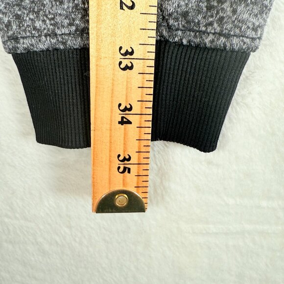 Vtg Southpole Joggers Mens Large Gray Black Sweat Pants Fleece Athleisure Y2K - Picture 6 of 9